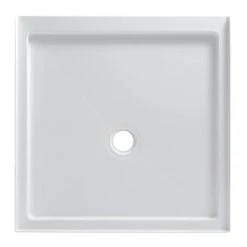 Miseno 35-7/8" x 35-7/8" Shower Base with Single Threshold and Center Drain 9 Miseno 35-7/8" x 35-7/8" Shower Base with Single Threshold and Center Drain -Shower Bases Sales miseno msp 3636c top view 3