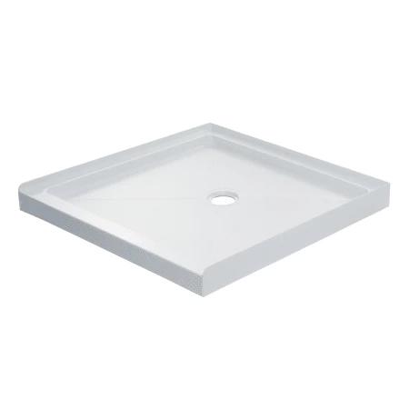 Miseno 35-7/8" x 35-7/8" Shower Base with Single Threshold and Center Drain 3 Miseno 35-7/8" x 35-7/8" Shower Base with Single Threshold and Center Drain
