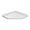 Miseno 37-1/2" x 37-1/2" Shower Base with Triple Threshold and Center Drain -Shower Bases Sales miseno msp 3838na wh 5912287