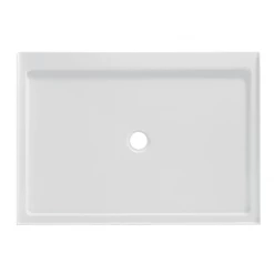 Miseno 47-3/4" x 33-3/4" Shower Base with Single Threshold and Center Drain -Shower Bases Sales miseno msp 4834c top view 4
