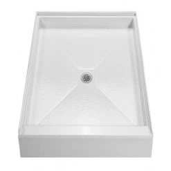 MTI Baths Designer 36" x 60" Rectangular Shower Base with Single Threshold and Center Drain