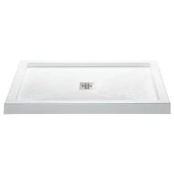 MTI Baths 42" x 36" Shower Base with Single Threshold and Center Drain