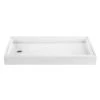 MTI Baths Designer 59-5/8" x 30" Rectangular Shower Base with Single Threshold and Left Drain -Shower Bases Sales mti baths mtsb 6030 lh 9267999