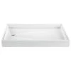MTI Baths 59-5/8" x 35-3/4" Shower Base with Single Threshold and Left Drain
