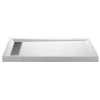MTI Baths 71-3/4" x 36" Shower Base with Single Threshold and Left Drain 2 MTI Baths 71-3/4" x 36" Shower Base with Single Threshold and Left Drain -Shower Bases Sales mti baths mtsb 7236mthld 5971796