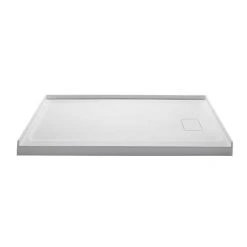 MTI Baths Designer 60" x 36" Rectangular Shower Base with Right Drain