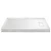 MTI Baths Designer 60" x 36" Rectangular Shower Base with Right Drain 2 MTI Baths Designer 60" x 36" Rectangular Shower Base with Right Drain -Shower Bases Sales mti baths sbdm6036sohd rh wh 6051294
