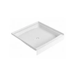 PROFLO Morenci 36" x 36" Square Shower Base with Single Threshold and Center Drain 13 PROFLO Morenci 36" x 36" Square Shower Base with Single Threshold and Center Drain -Shower Bases Sales proflo pfsb3636 alternate image 6