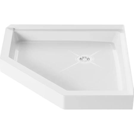 PROFLO Morenci 36" x 36" Neo-Angle Shower Base with Triple Threshold and Rear Drain 7 PROFLO Morenci 36" x 36" Neo-Angle Shower Base with Triple Threshold and Rear Drain - Image 5