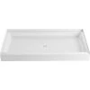 PROFLO Morenci 60" x 34" Rectangular Shower Base with Single Threshold and Center Drain -Shower Bases Sales proflo pfsb6034wh 7004816