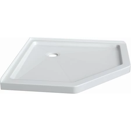 PROFLO Hammond 42" x 42" Neo-Angle Shower Base with Triple Threshold and Center Drain 3 PROFLO Hammond 42" x 42" Neo-Angle Shower Base with Triple Threshold and Center Drain