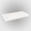 PROFLO Bannack 60" x 30" Rectangular Shower Base with Single Threshold and Left Drain -Shower Bases Sales proflo pfsbs6030lwh 7004816