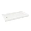 PROFLO Bannack 60" x 34" Rectangular Shower Base with Single Threshold and Left Drain