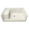 Sterling 60" x 36" Shower Base with Single Threshold and Center Drain 1 Sterling 60" x 36" Shower Base with Single Threshold and Center Drain -Shower Bases Sales sterling 72291100 96 9468805