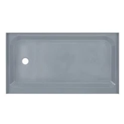 Swiss Madison Voltaire 60" x 36" Rectangular Shower Base with Single Threshold, and Left Drain
