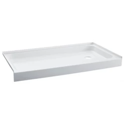 Swiss Madison Voltaire 60" x 32" Rectangular Shower Base with Single Threshold, and Right Drain