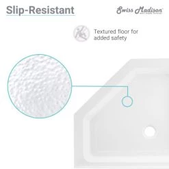 Swiss Madison Voltaire 42" x 42" Rectangular Shower Base with Single Threshold, and Center Drain 12 Swiss Madison Voltaire 42" x 42" Rectangular Shower Base with Single Threshold, and Center Drain -Shower Bases Sales swiss madison sm sb534 alternate view 99