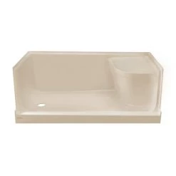 Swiss Madison Aquatique 59-3/4" x 32" Rectangular Shower Base with Single Threshold, and Left Drain -Shower Bases Sales swiss madison sm sb537 alternate view 1612