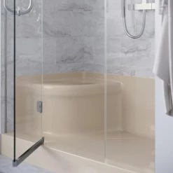 Swiss Madison Aquatique 59-3/4" x 32" Rectangular Shower Base with Single Threshold, and Left Drain -Shower Bases Sales swiss madison sm sb538 alternate view 1631