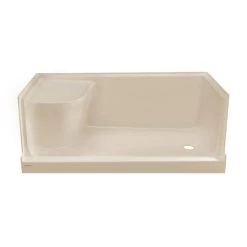Swiss Madison Aquatique 59-3/4" x 32" Rectangular Shower Base with Single Threshold, and Left Drain -Shower Bases Sales swiss madison sm sb538 alternate view 1632