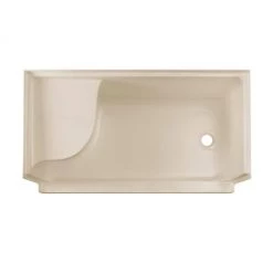 Swiss Madison Aquatique 59-3/4" x 32" Rectangular Shower Base with Single Threshold, and Left Drain -Shower Bases Sales swiss madison sm sb538 alternate view 1633